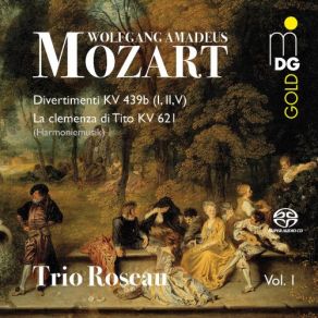 Download track Divertimento No. 5, K. 439 B: II. Menuetto. Trio Trio Roseau, Trio Rosenau