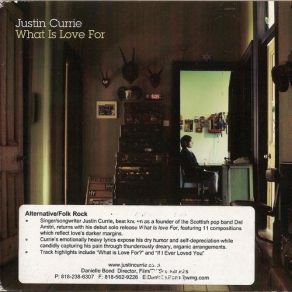 Download track Not So Sentimental Now Justin Currie