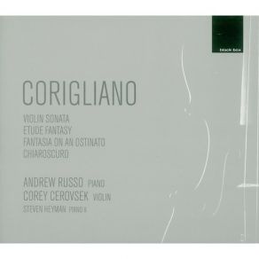 Download track Etude Fantasy - Etude Number 2: Legato John Corigliano