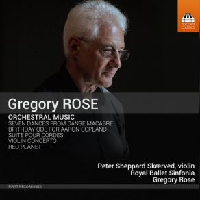 Download track Birthday Ode For Aaron Copland Peter Sheppard, Gregory Rose, Royal Ballet Sinfonia