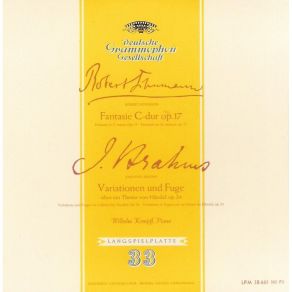 Download track Robert Schumann: Fantasie In C, Op. 17 - 2. Mäßig. Durchaus Energisch - Etwas Langsamer - Vielbewegter Wilhelm Kempff