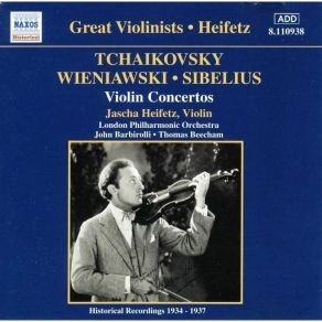 Download track 03 - Piotr Ilitch Tchaikovsky, Violin Concerto In D Major - 3. Finale- Allegro Vivacissimo The London Philharmonic Orchestra, Jascha Heifetz