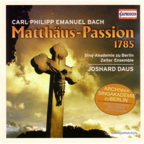 Download track 11. Choral: Wenn Ich Einmal Soll Scheiden Carl Philipp Emanuel Bach