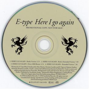 Download track Here I Go Again (Richi'S Extended Version) E - Type, Nana Hedin