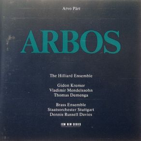 Download track 02 - An Den Wassern Zu Babel Arvo Pärt