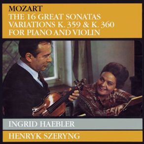 Download track 12 Variations In G Major, K. 359 On 'La Bergere Celimene' - Theme (Allegretto) - Var. I / XIi' Henryk Szeryng, Ingrid Haebler