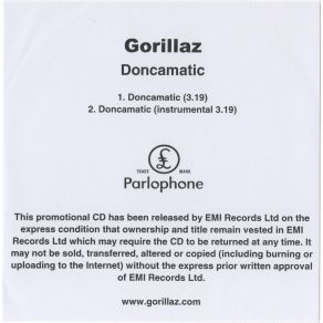 Download track Doncamatic Gorillaz