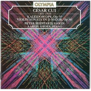 Download track 21. Cesar Cui - Kaleidoscope - XXI. Lettre Damour César Cui