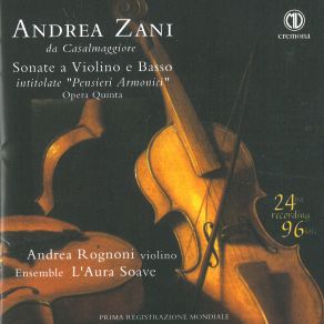 Download track Violin Sonata, Op. 5 No. 4 III. Allegro Con Spirito L'Aura Soave Cremona