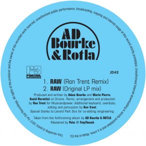 Download track Raw (Ron Trent Remix) AD Bourke