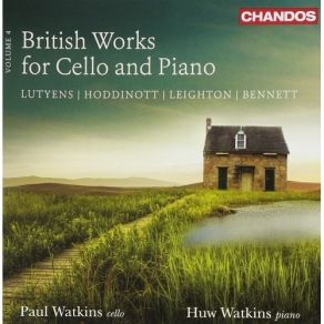 Download track 14. Alun Hoddinott: Sonata No. 2 Op. 96 No. 1 - II. Adagio Paul Watkins, Huw Watkins