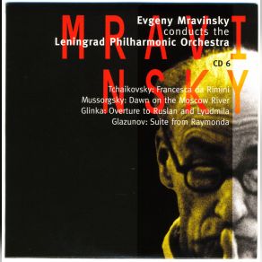 Download track Glazunov Suite From Raymonda - IV. Pizzicato (Pas De Raymonda) The Leningrad Philharmonic Orchestra, Evgeni Mravinsky, Leningrad Philharmonic Orchestra Evgeny Mravinsky