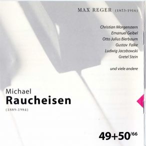 Download track Schmied Schmerz, Op. 51 Nr. 6 (Otto Julius Bierbaum) Michael Raucheisen