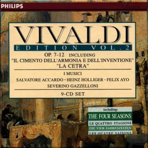 Download track 12 - Violin And Oboe Concertos Op. 7 No. 04 In A Minor RV354 III Allegro Antonio Vivaldi