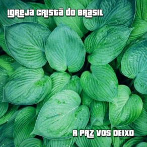 Download track A Paz Eu Vos Deixo Igreja Cristã Do Brasil