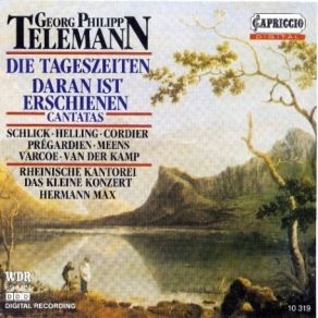 Download track 6. Aria: Der Mittag Begleitet Von Fächelnden Stunden. Georg Philipp Telemann