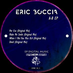 Download track Make Me Smile Eric Boccia