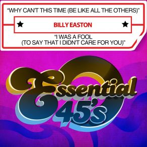 Download track Why Can't This Time (Be Like All The Others) Billy Easton