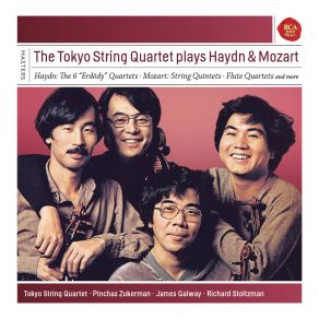 Download track Quartet In A Major, K. 298: II. Menuetto & Trio James Galway, Tokyo String Quartet, Kazuhide Isomura, Sadao HaradaPeter Oundjian