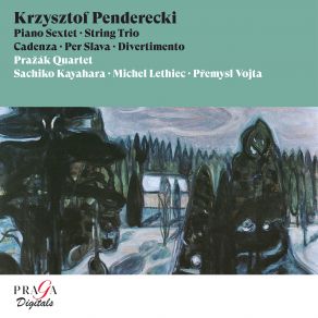 Download track Penderecki Divertimento, Per Violoncello Solo III. Notturno Prazak Quartet, Michel Lethiec, Sachiko Kayahara, Premysl Vojta