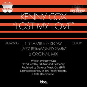 Download track Lost My Love Kenny Cox