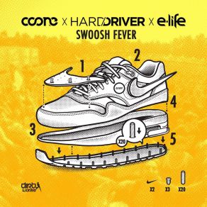 Download track Swoosh Fever (Radio Edit) Coone, Hard Driver, E - Life