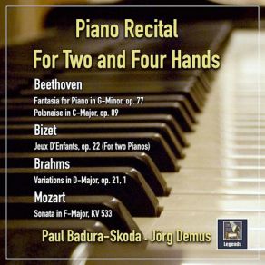 Download track Fantasia In G Minor, Op. 77 Paul Badura - Skoda, Jörg Demus