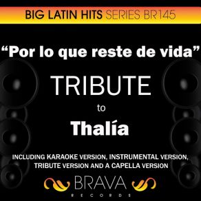 Download track Por Lo Que Reste De Vida (In The Style Of Thalia) [Karaoke Version] Brava HitMakers