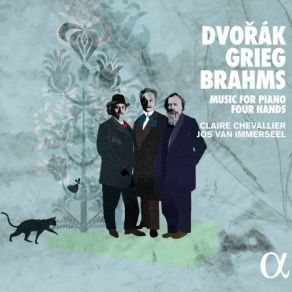 Download track 14 Grieg — Norwegian Dances, Op. 35 - III. Allegro Moderato Alla Marcia Jos Van Immerseel, Claire Chevallier