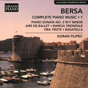 Download track Piano Sonata No. 2 In F Minor, Op. 20 Goran Filipec