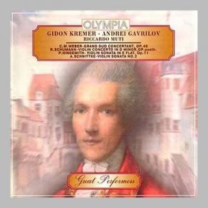 Download track Violin Concerto In D Minor, Op. Posth: 4. I. In Kraftigem, Nicht Zu Schnellem Tempo. Robert Schumann