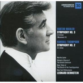 Download track Thompson - Symphony No. 2 In E Minor - 3. Vivace Leonard Bernstein, The New York Philharmonic Orchestra, Schola Cantorum New York Women's Chorus