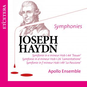 Download track Symfonie In E Mineur, Hob. I: 44 'Trauer' (Ca. 1771): II. Menuetto: Allegretto (Canone In Diapason) - Trio Apollo Ensemble