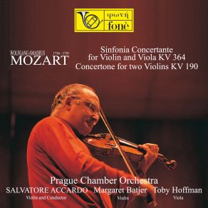 Download track Sinfonia Concertante For Violin And Viola E Flat Major KV 364 Allegro Maestoso Salvatore Accardo, Prague Chamber Orchestra, Margaret Batjer, Toby Hoffman