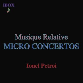 Download track Alto Saxophone Micro Concerto Ionel Petroi