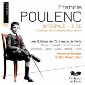 Download track Sextuor Pour Flûte, Hautbois, Clarinette, Cor, Basson Et Piano: Finale Francis Poulenc