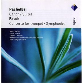 Download track J. F. Fasch: Sinfonia In G Major For Strings And Continuo - I. Vivace Maurice André, Pierre Pierlot, Orchestre De Chambre Jean-Francois Paillard