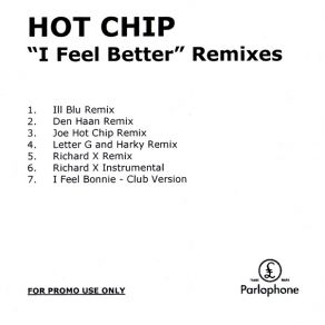 Download track I Feel Better (Dub) Hot ChipFlorian Meindl