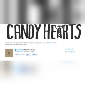 Download track Brooklyn Bridge Candy Hearts