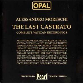 Download track 1. The Last Castrato - Domine Salvum Fac Pontificem Nostrum Leonem Alessandro Moreschi