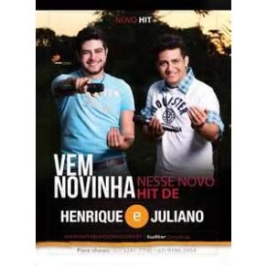 Download track Vem Novinha Henrique E Juliano