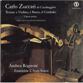 Download track Violin Sonata In D Minor, Op. 1 No. 7 I. Adagio L'Aura Soave Cremona, Andrea Rognoni