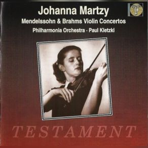 Download track Violin Concerto In D Major, Op. 77- Adagio Johanna Martzy