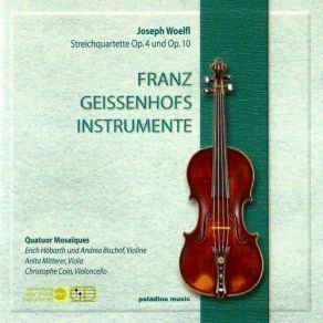 Download track 11. String Quartet In C Major Op. 10 No. 1 - III. Menuetto Allegro Joseph Woelfl