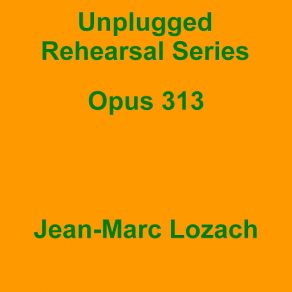 Download track Unplugged Rehearsal Series Opus 313 Jean-Marc Lozach