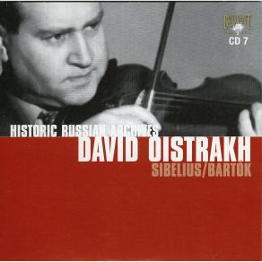 Download track 01. Sibelius, Violin Concerto In D Minor, Op. 47, 1. Allegro Moderato David Oistrakh, Moscow Philharmonic Orchestra, Russian State Symphony Orchestra