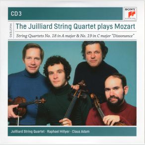 Download track Quartet 19 In C, K. 465: II) Andante Cantabile Juilliard String Quartet