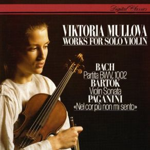 Download track Partita For Violin Solo No. 1 In B Minor, BWV 1002 - J. S. Bach: Partita For Violin Solo No. 1 In B Minor, BWV 1002 - 1. Allemanda - Double Viktoria Mullova