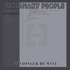 Download track Mechanical Romance Ordinary People