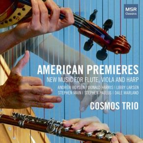 Download track Trio In Four Movements For Flute, Viola And Harp: II. Movement 2 Cosmos Trio